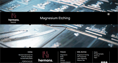 Desktop Screenshot of hermans.biz